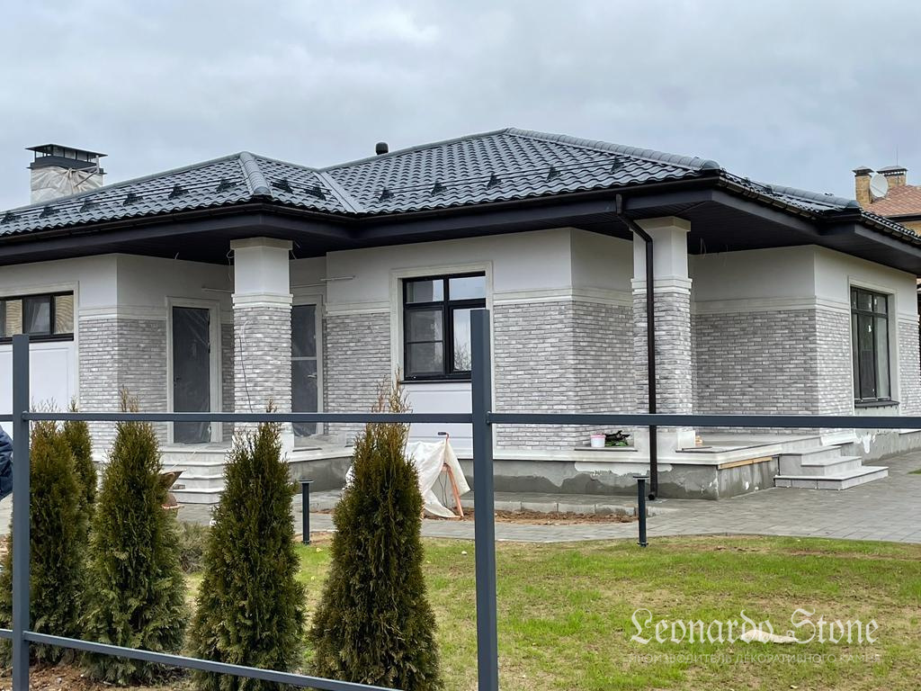 Облицовка фасада камнем