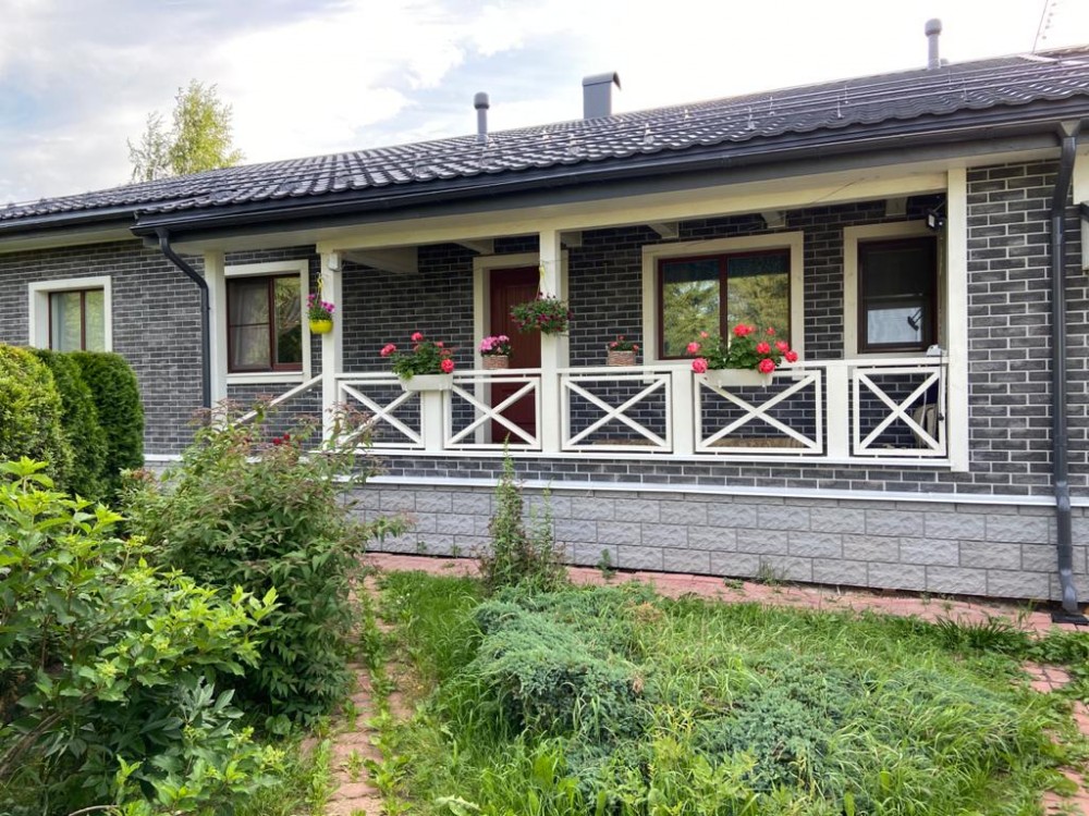 Отделка фиброцементными панелями Каньон